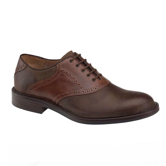 johnston & murphy tabor saddle dress oxford